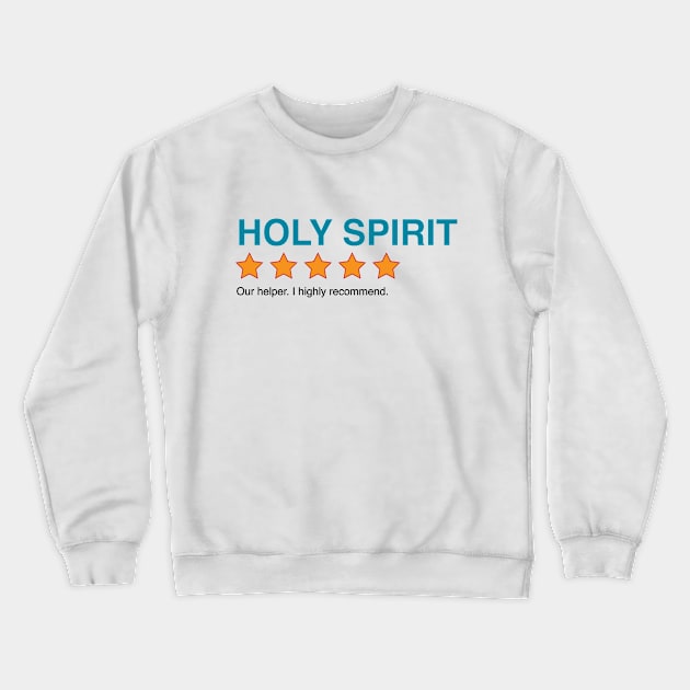 Holy Spirit Review Crewneck Sweatshirt by Church Store